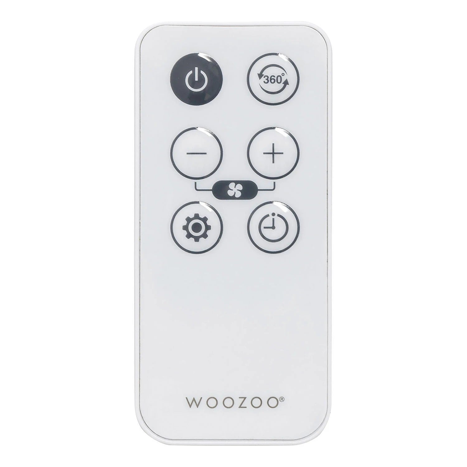 Woozoo 360 Degree Oscillating Personal Fan, White - Bellso
