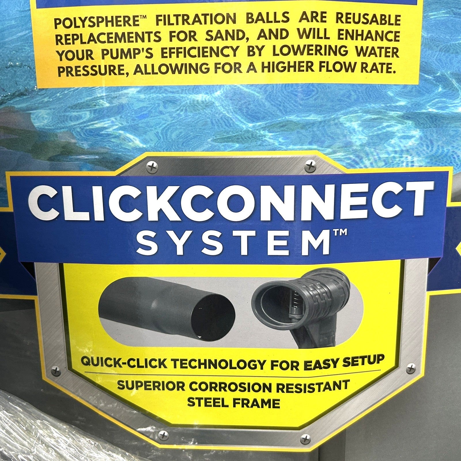 BESTWAY Large Above-Ground Swimming Pool Set 18' X 48" Ladder Filter Pump Cover - Bellso