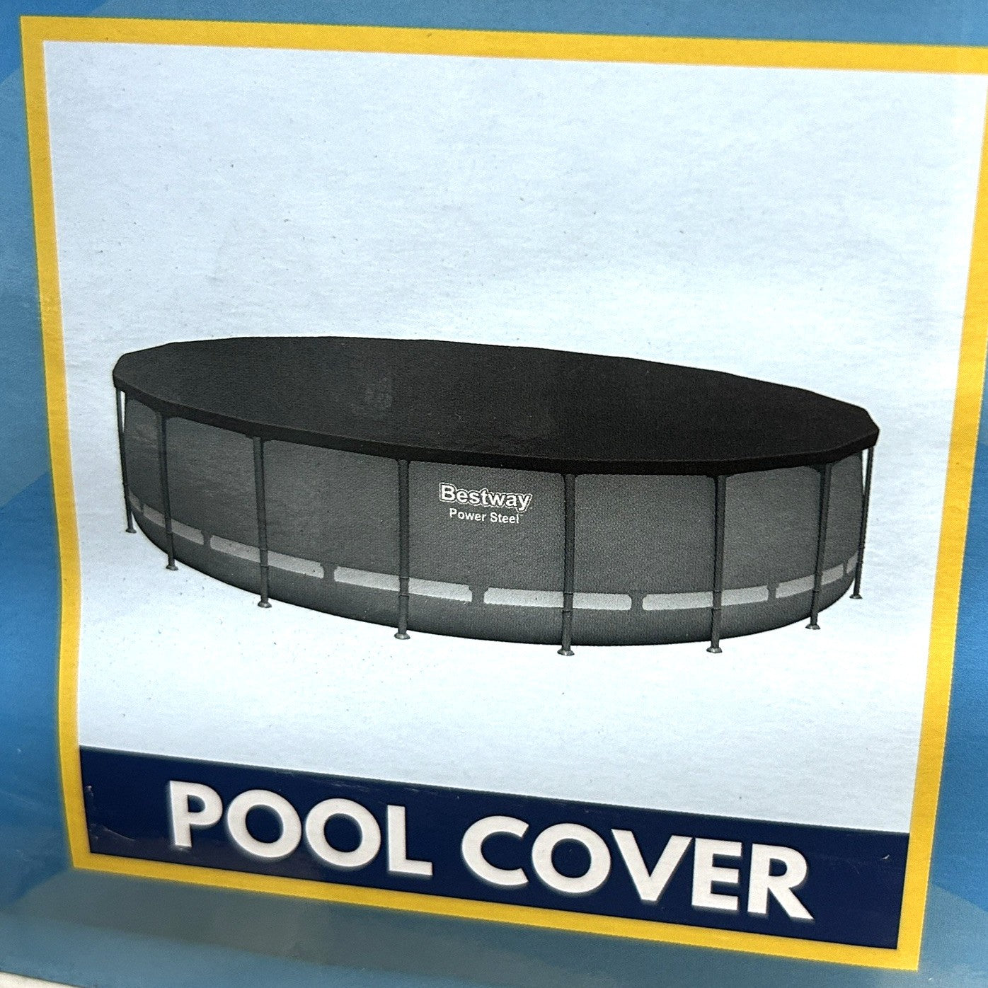 BESTWAY Large Above-Ground Swimming Pool Set 18' X 48" Ladder Filter Pump Cover - Bellso