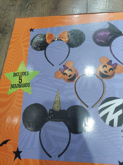 Disney Special Edition Collection 5-Piece Deluxe Halloween Headband Set Minnie - Bellso