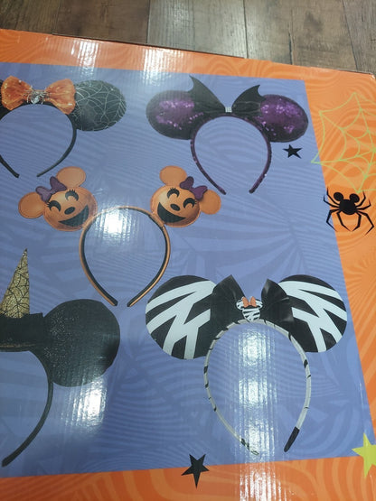 Disney Special Edition Collection 5-Piece Deluxe Halloween Headband Set Minnie - Bellso