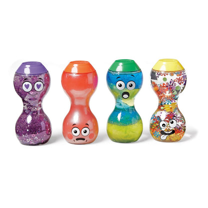 Hand2mind Express Your Feelings Sensory Bottles Secondary Emotions II  Ages 3+ (4 Pieces)