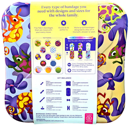 Welly Assorted Color Changing Bandage Kit 120 Count