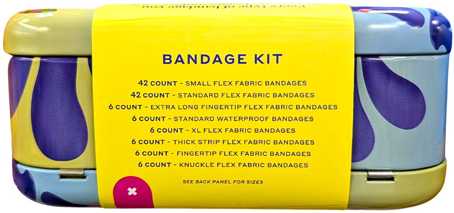 Welly Assorted Color Changing Bandage Kit 120 Count