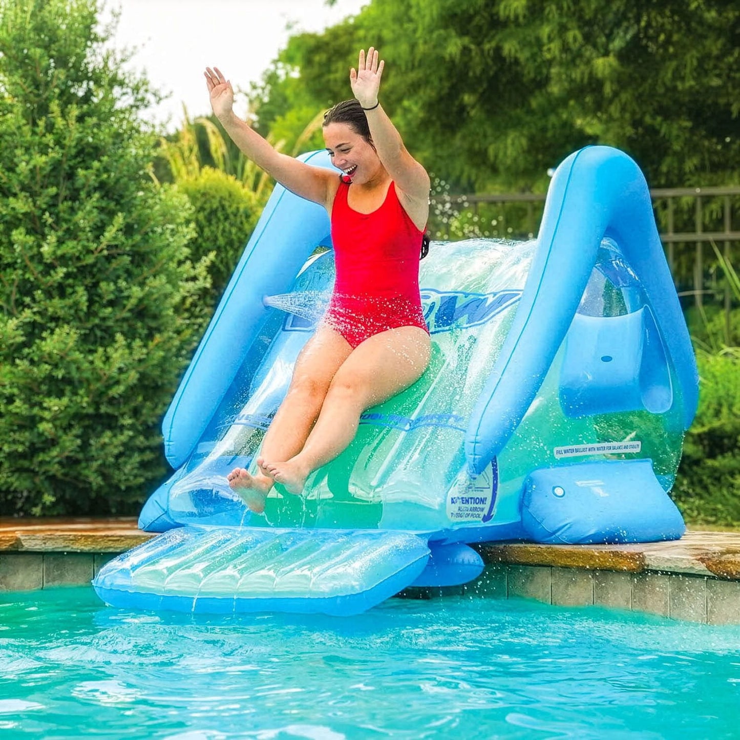 INFLATBLE POOL SLIDE - Bellso