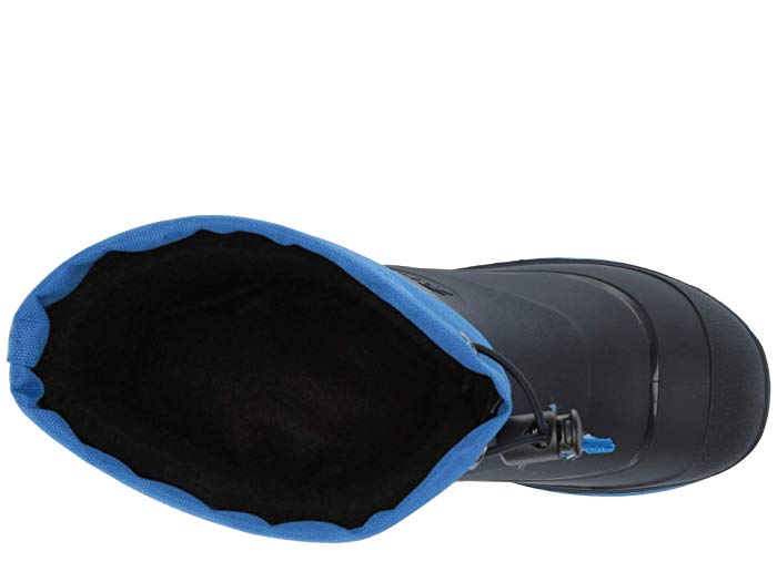 Kamik Kids' Snobuster 1 Insulated Waterproof Winter Boots, 10.0K, Navy/Strong Blue - Bellso