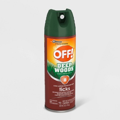OFF! Deep Woods Tick Insect Repellent Bug Spray 25% DEET - 6oz