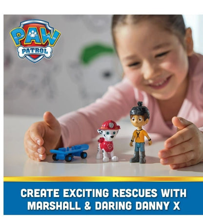 PAW PATROL Marshall & Daring Danny X & Paw Patrol Chalk & Stencil