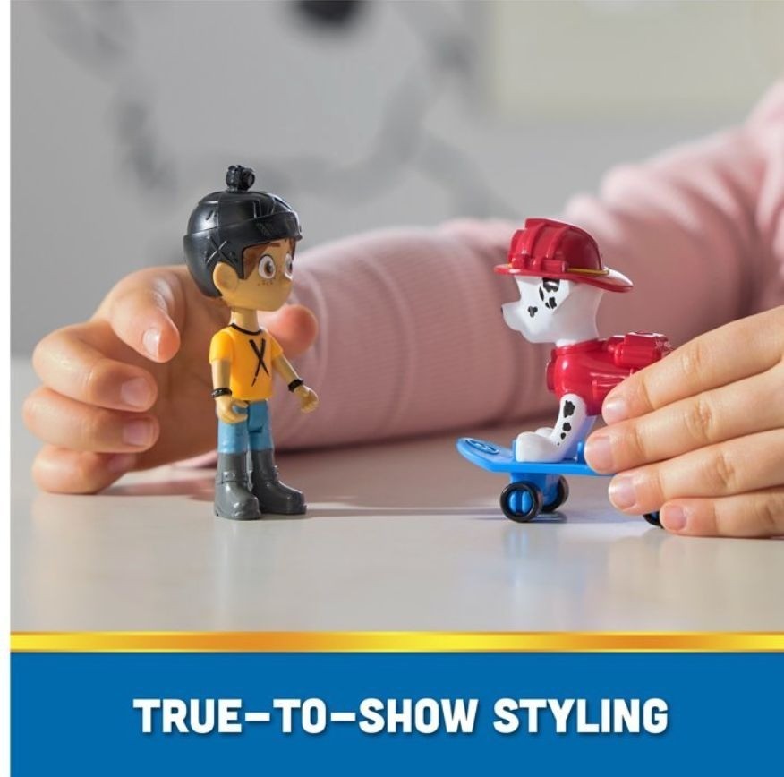 PAW PATROL Marshall & Daring Danny X & Paw Patrol Chalk & Stencil