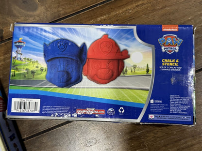 PAW PATROL Marshall & Daring Danny X & Paw Patrol Chalk & Stencil