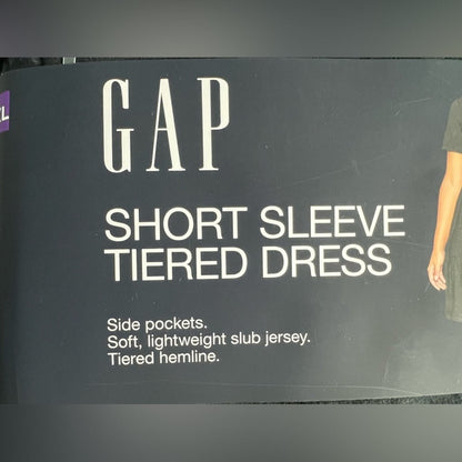 Gap Ladies Short Sleeve Tiered Dress - XXL - Bellso