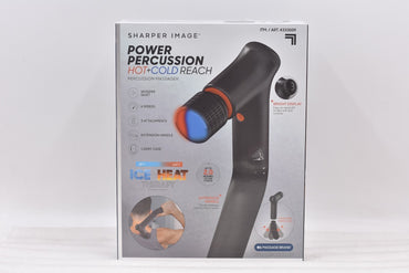 Sharper Image Power Percussion Hot + Cold Reach Percussion Massager