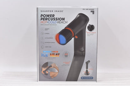 Sharper Image Power Percussion Hot + Cold Reach Percussion Massager