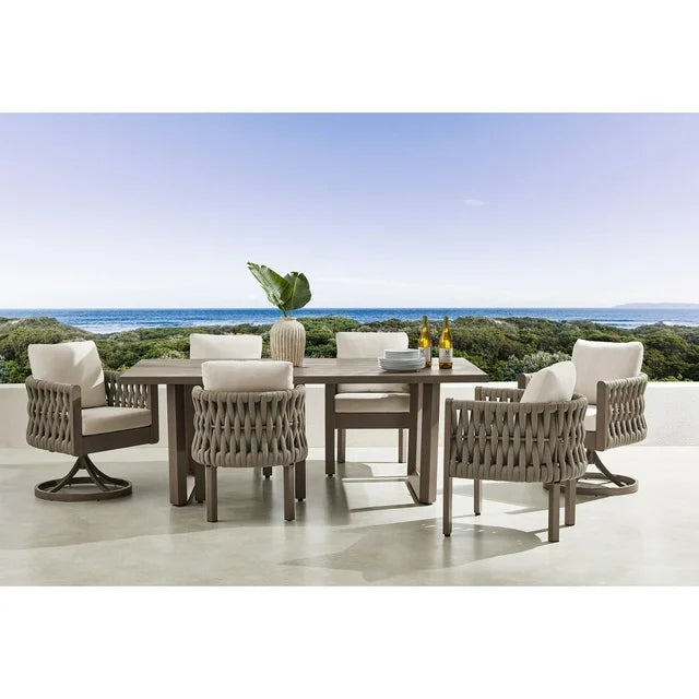 Member's Mark Halifax Dining Set with Sunbrella Fabric, 7pc - Bellso