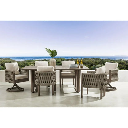 Member's Mark Halifax Dining Set with Sunbrella Fabric, 7pc - Bellso