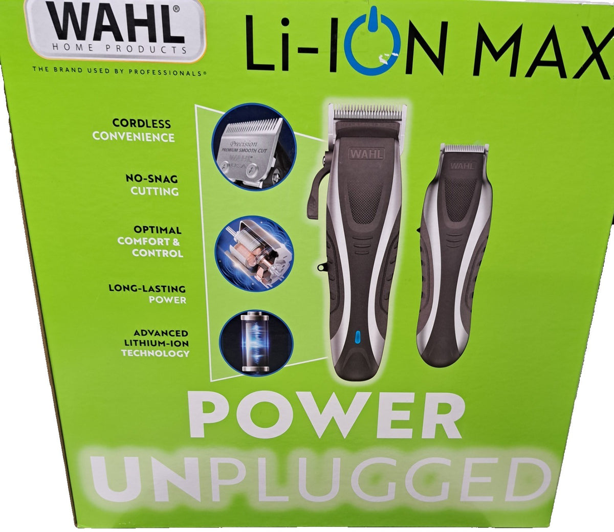 Wahl Li-Ion Max Cordless Haircutting & Beard Grooming Kit OPEN BOX