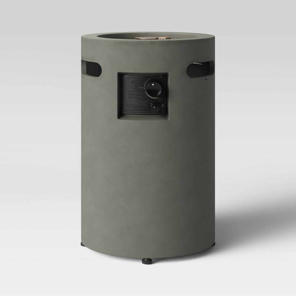 25" Pipestone Outdoor Fire Column -  - Project 62™ - Bellso