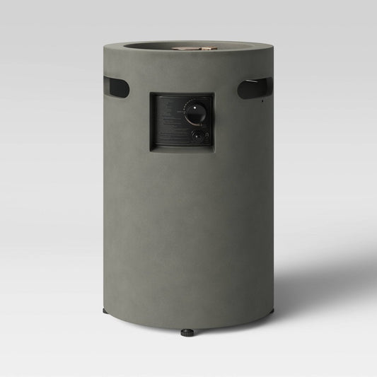 25" Pipestone Outdoor Fire Column -  - Project 62™ - Bellso