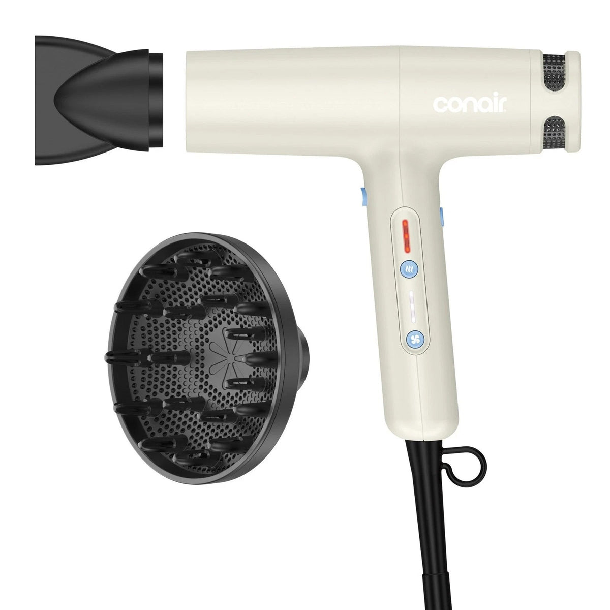 InfinitiPRO by Conair High-Speed Digital Electric Hair Dryer 955CGD Gold 12345