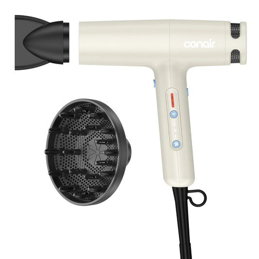 InfinitiPRO by Conair High-Speed Digital Electric Hair Dryer 955CGD Gold 12345