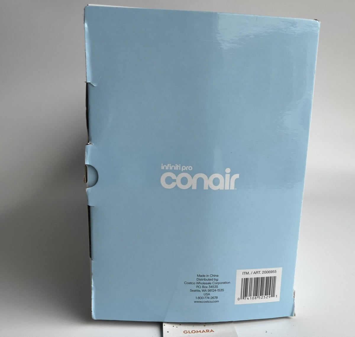 InfinitiPRO by Conair High-Speed Digital Electric Hair Dryer 955CGD Gold 12345