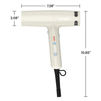 InfinitiPRO by Conair High-Speed Digital Electric Hair Dryer 955CGD Gold 12345