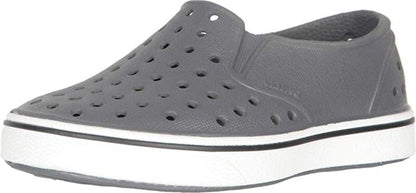Native Shoes Miles Child in Dublin Grey/Shell White | Vegan | EVA | Size 6 - Bellso