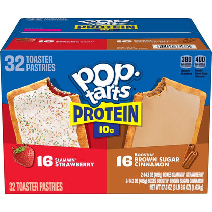 Pop-Tarts Protein Variety Pack, 32 Ct