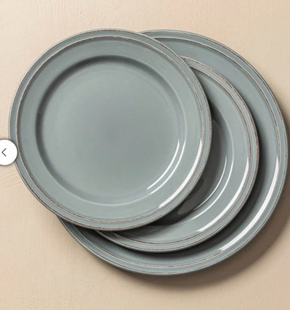 Over&back , 16 Piece - "Lake Como"  Stoneware Dinnerware Set (Choose Color)