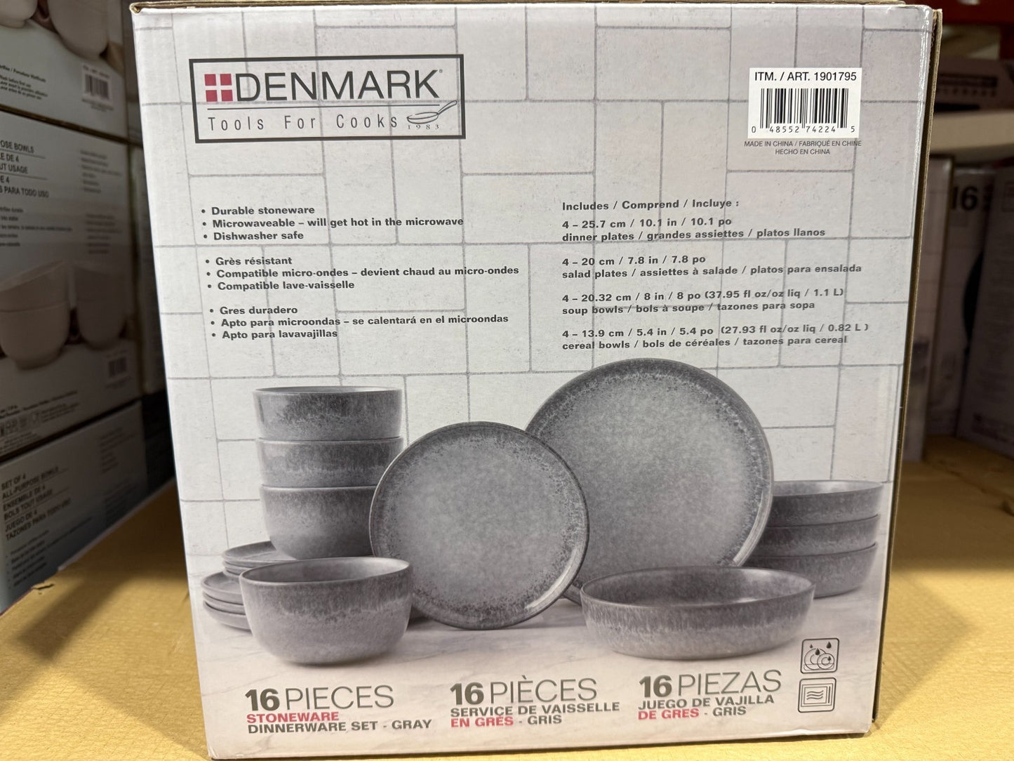 New Denmark 16-Piece Kamilah Dinnerware Set