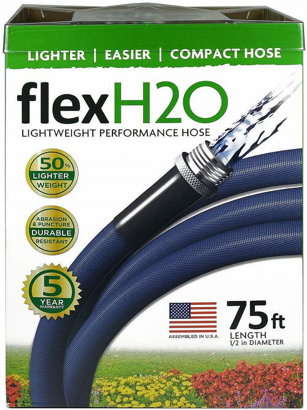 flexH2O 75ft Lightweight Performance Hose