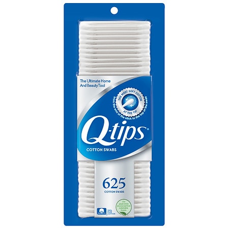 Q Tips Cotton Swabs - 625 Ct