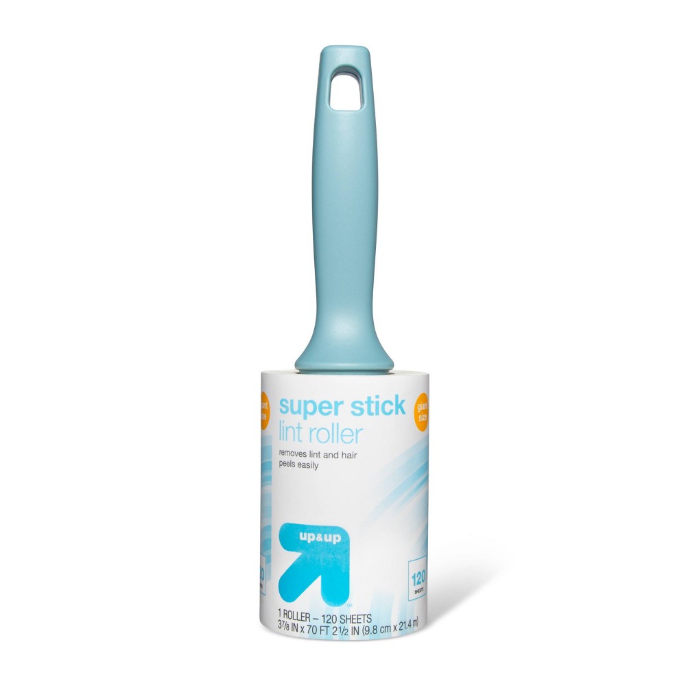 Single Lint Roller - up&up: Detachable Lint Catcher, Multipurpose, Iron and Steamer Accessory, White - Bellso