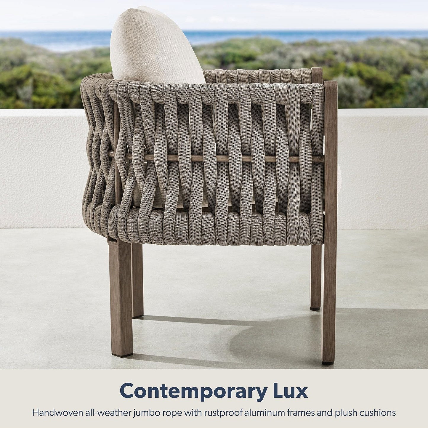 Member's Mark Halifax Dining Set with Sunbrella Fabric, 7pc - Bellso