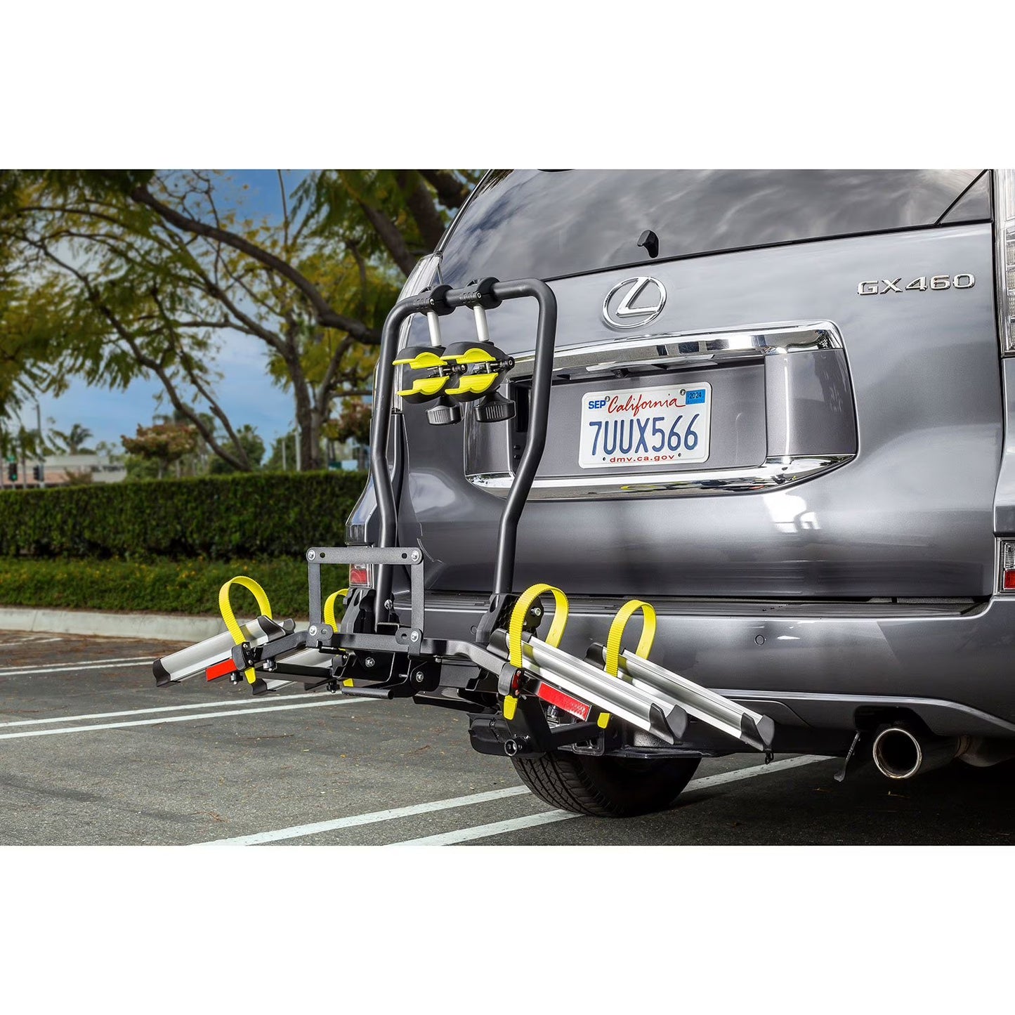Kilimanjaro 2 Bike Rack, Hitch Mounted Platform Carrier with Support Base