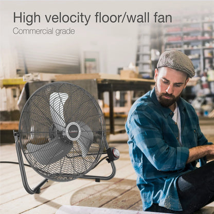 Lasko H20310 20'' High Velocity Floor & Wall Mount Fan - Bellso