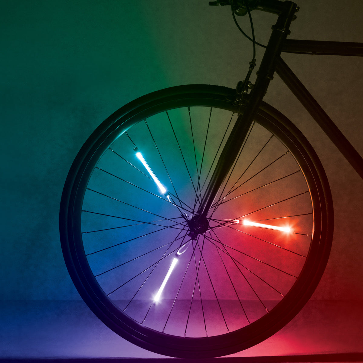 Brightz Color Morphing LED Bicycle Spoke Lights Spinbrightz  Water-Resistant  1 Pack - Bellso