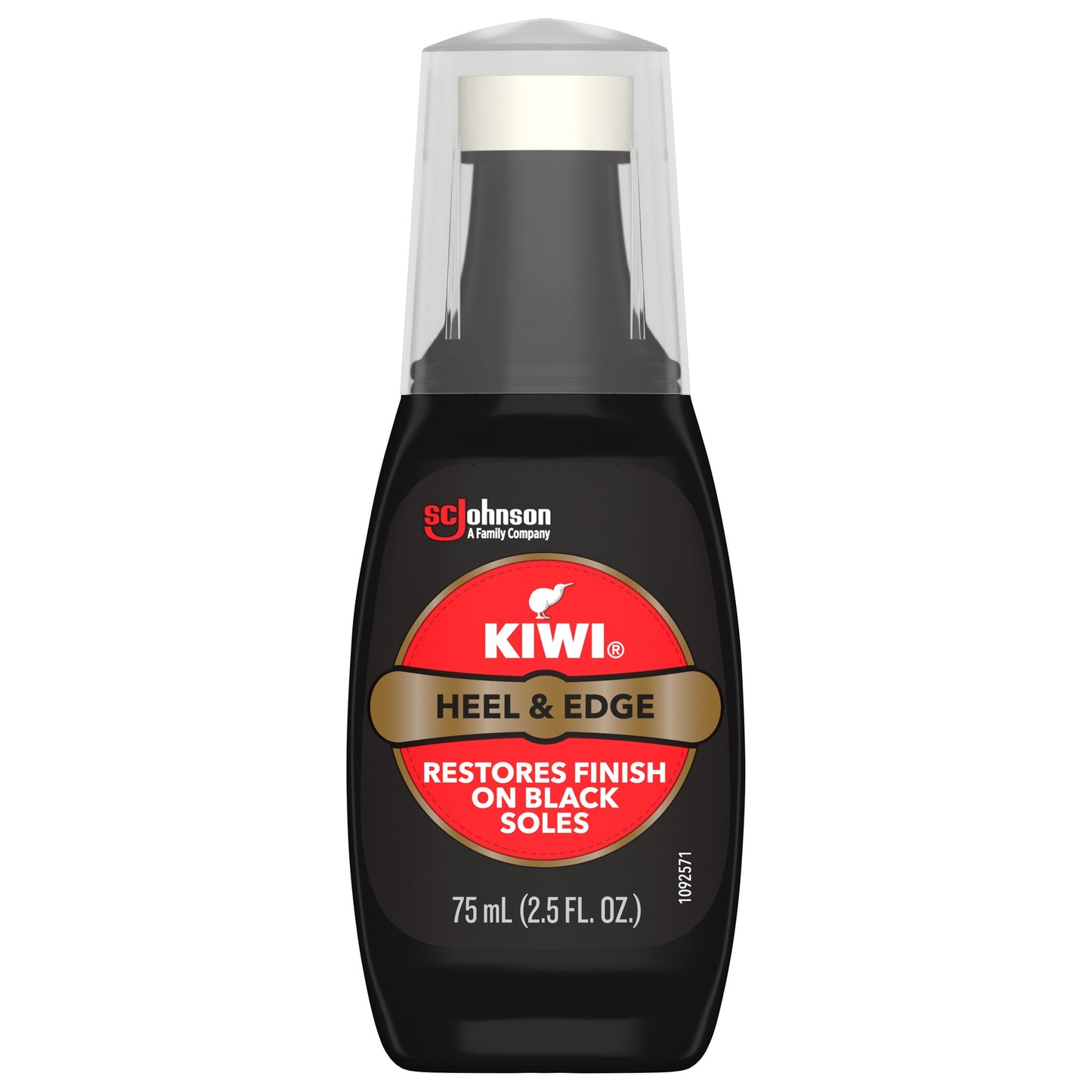 KIWI Heel & Edge  Black  2.5 Oz