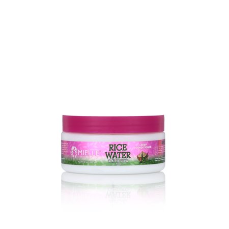 Mielle, Deep Conditioner, Rice Water & Aloe Vera Blend, 8 Oz (227 G) - Bellso