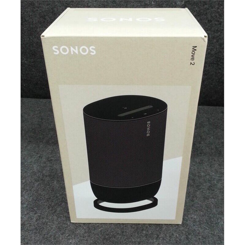 Sonos MOVE2US1BKHB Move 2 Wireless Portable Smart Speaker Black