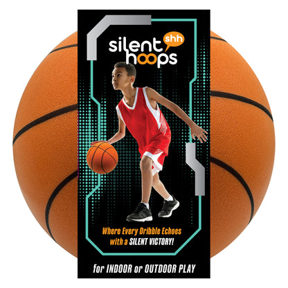 Silent Hoops Supreme Foam Basketball For Ages 6