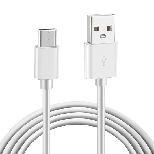 USB Type C Fast Charging Cable  USB-a to USB-C Charger Cord for Laptop  Phone and Desktop Computers  White  3 Ft. - Bellso