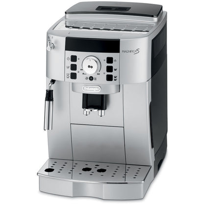 Magnifica XS Compact Fully Automatic Black and Silver Espresso Machine and Cappuccino Maker - Bellso
