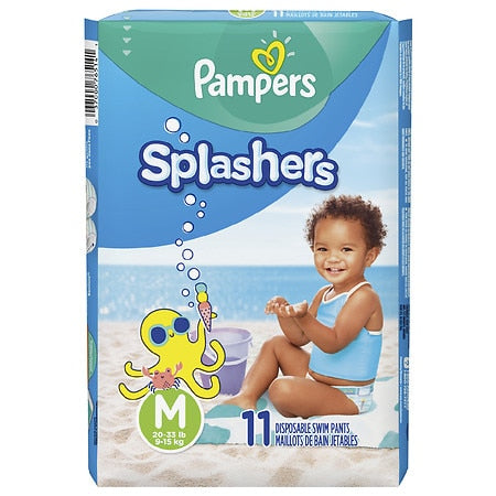 Pampers Splashers Disposable Swim Diapers Convenience Pack - Size 4 - 11ct