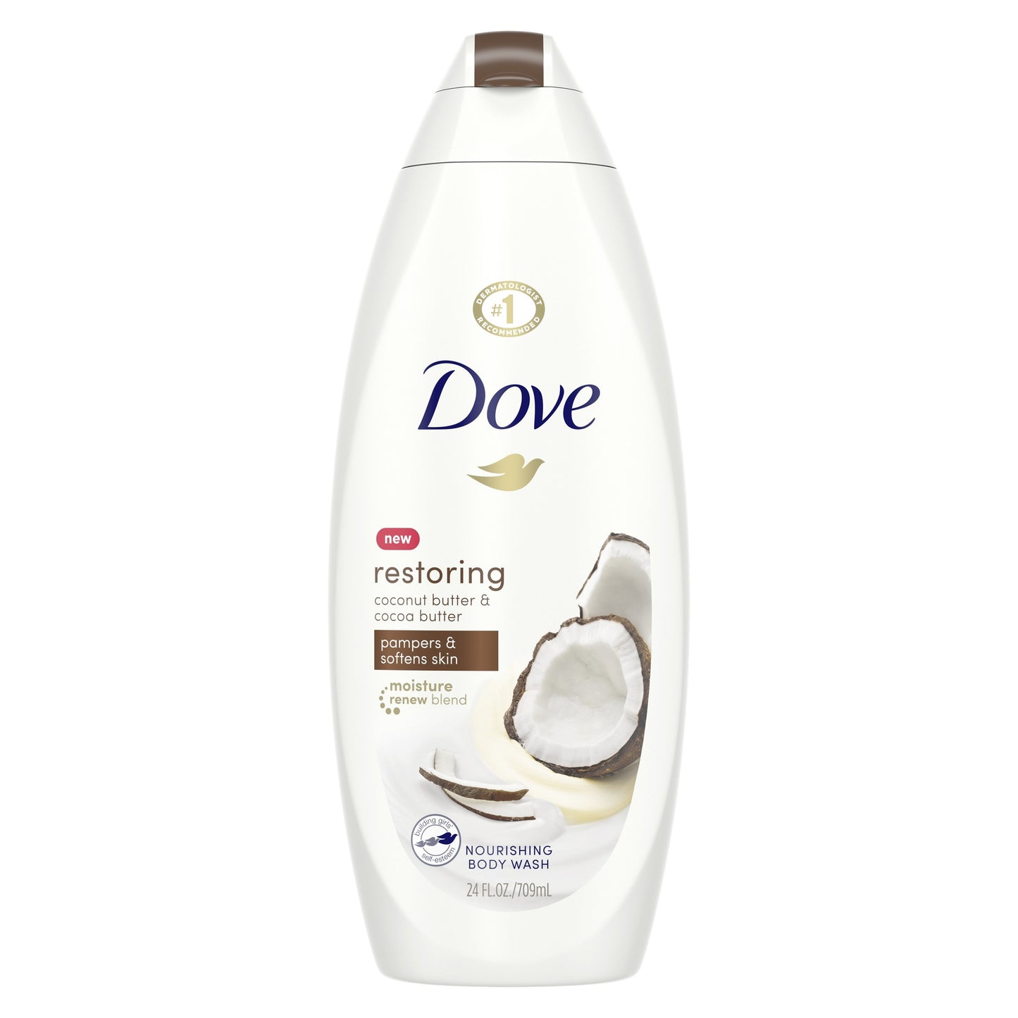 Dove, Nourishing Body Wash, Coconut Butter & Cocoa Butter - Bellso