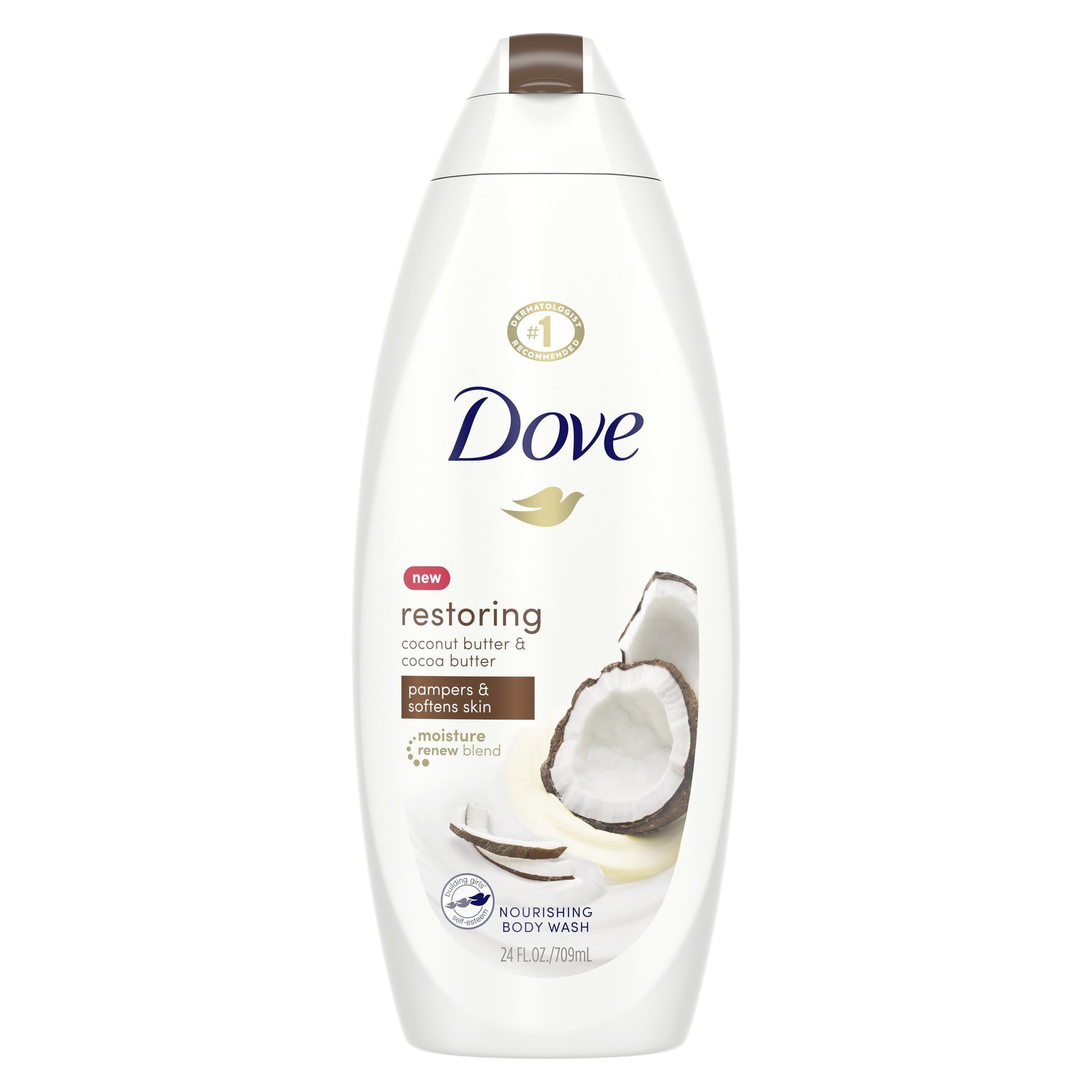 Dove, Nourishing Body Wash, Coconut Butter & Cocoa Butter - Bellso