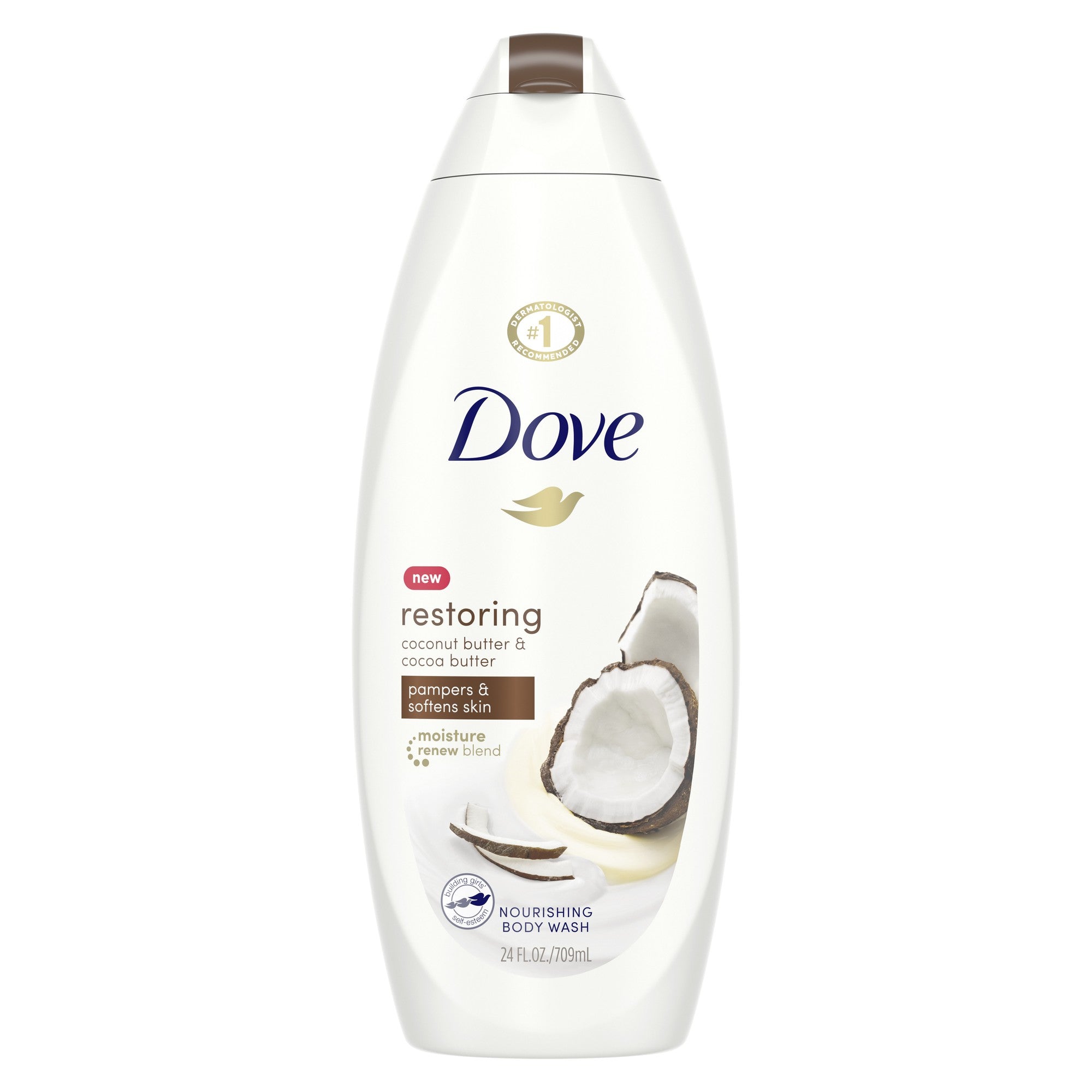 Dove, Nourishing Body Wash, Coconut Butter & Cocoa Butter - Bellso