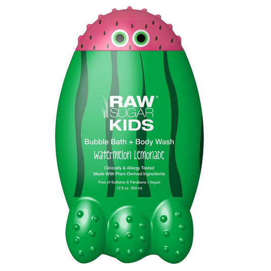 Kids' 2-in-1 Bubble Bath + Body Wash | Watermelon Lemonade | 12 Fl Oz - Bellso