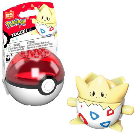 MEGA Pokémon Togepi Construction Set  Building Toys for Kids - Bellso