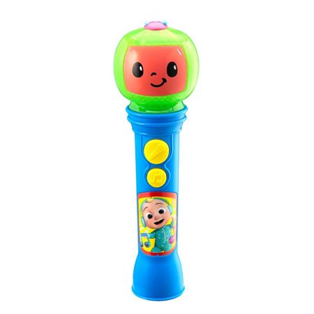 Cocomelon Sing Along Microphone  Includes Built-in Music and Lights  Children Ages 18+ Months - Bellso
